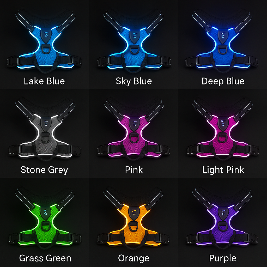 PawGuard LED Glow Harness